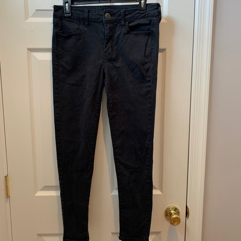 American Eagle black jeggings
